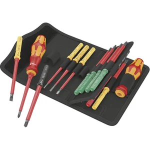WERA VDE-Wechselklingen-Satz KK 17 Universal 1 PH/PZ/PZS/Torx®/Schlitz 17-teilig