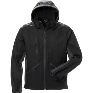 ACODE Softshell-Kapuzenjacke Windwear Farbe schwarz 48/50 (M)