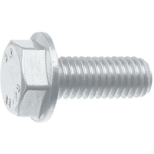 Sechskant-Flanschschraube KL100 M12 x 60 zinklamellenbeschichtet / Ripp-Schraube