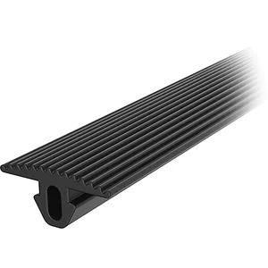 FATH Abdeckprofil NBR T-Form schwarz 20 m Nut 8