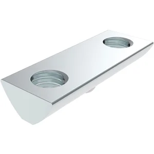 FATH Nutenstein doppelt Nut 8 einschwenkbar mit Federkugel M6