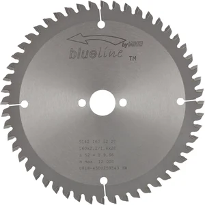 AKE Kreissägeblatt HW ø 160 x 2,2 x 20 mm Z52 Trapezzahn/Flachzahn (FT) positiv