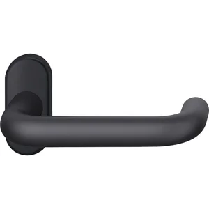 FSB FH-Rahmentürdrücker 09 1070 Standflügel Aluminium schwarz matt