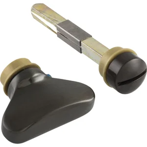 MARCHESI WC Sperrgarnitur, Messing patiniert schutzlackiert