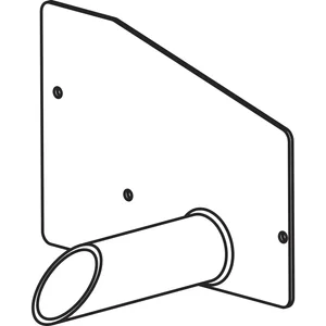 THYSSENKRUPP Syprotech Rinnenspeierdeckel links, Alu blank