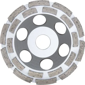 DIEWE Diamant Trockenschleifteller Silver Line doppelt 125 x 21 x 22.23 mm