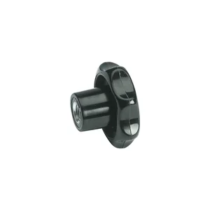 Sterngriff aus Kunststoff Außen ø 25 mm mit Innengewinde M 5