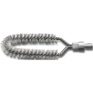 LESSMANN Heizkesselreinigungsbürste 30 mm gebogen Aufnahme W 1/2"