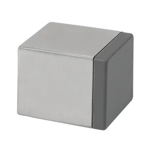 MARCHESI Wandtürpuffer - 25 x 25, Länge 30 mm, Edelstahl matt