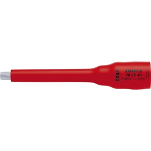 KNIPEX Steckschlüssel-Einsatz isoliert 9829, 3/8" für TX40, Länge 123 mm