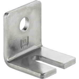 Winkelbefestigung HELM 104 W einfach Edelstahl