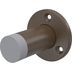 KWS Wandtürpuffer 2012 ø 55 mm, Höhe 120 mm, Stahl dunkelbraun lackiert