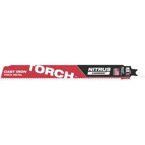 MILWAUKEE Säbelsägeblatt Torch Nitrus für Metall 230 x 8 mm HM - 5 Stück