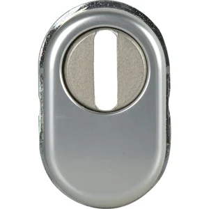 HOPPE Kernziehschutz Ersatzeinsatz, Aluminium silber eloxiert