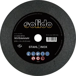 SOLIDO Trennscheibe gerade 230 x 1.9 mm 2in1 dünn