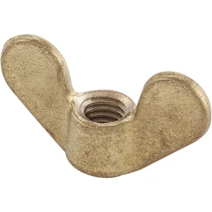 DIN315 M16 Messing blank Flügelmutter