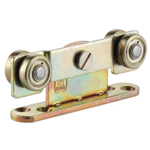 Rollapparat HELM 412 zweipaarig minimale Einbauhöhe Stahl verzinkt gelb