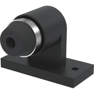 KWS Bodentürpuffer 2021 gefederter Anschlagpuffer, Stahl schwarz lackiert