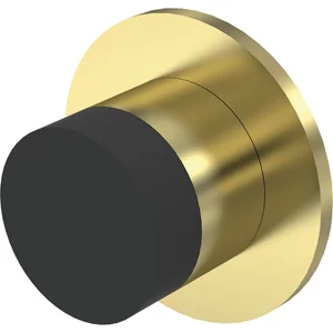 KWS Wandtürpuffer 2069, ø 30 mm, Länge 28 mm, Messing matt