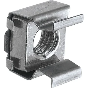 Käfigmutter M10 R140-47 Käfig: Edelstahl 1.4310, Mutter: Edelstahl