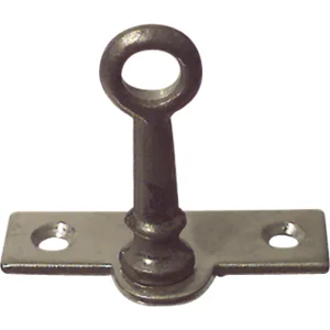 Aufspreizstangenkloben mit austragender Platte, Stahl blank