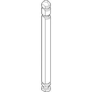 ROTO NT/NX Axerlagerstift L=71 mm zu Axerlager E5/A/T/K silber