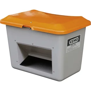 Streugutbehälter Plus3 mit Entnahme ohne Staplertasche 200 Liter grau/orange