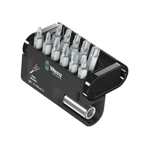 WERA Bit-Check 12 Wood 2 Phillips/Pozidriv/Torx® 12-teilig