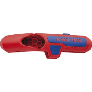 KNIPEX Abmantelungswerkzeug ErgoStrip® mit Öffnungsfeder ø 8-13 mm, Linkshänder