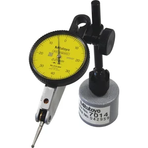 MITUTOYO Fühlhebelmessgerät+Magnet Stativ 513-908-10E Messbereich 0,5 mm