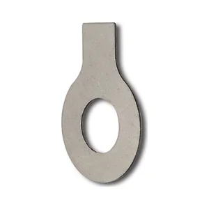 DIN93 8,4 verzinkt-blau Sicherungsblech mit Lappen