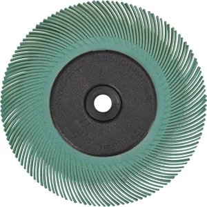 3M Radiale Bürste BB-ZB Typ C ø 150 mm Aufnahme 12 mm Farbe grün Korn 1Mic