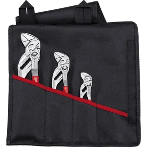 KNIPEX Zangenschlüssel-Set 001955S6 3-teilig in Rolltasche, SW 23-52 mm