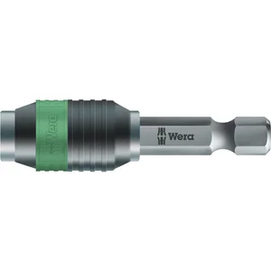 WERA Universal Bithalter Rapidaptor 889/4/1K mit Dauermagnet 1/4"sechskant 50 mm