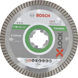 BOSCH X-LOCK Diamant-Trennscheibe Best for Ceramic extra clean turbo 125x1,4 mm
