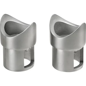 AMF Anschlussstücke 140ENIG zu Spezialschloss, für Rohr ø 42,4 mm, Edelstahl V2A