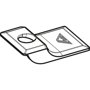 ROTO NT/NX Fräsabdeckung Ecklager Designo Holz 5/18-13 unten waagrecht silber