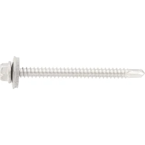 DIN7504K 5.5x 45 Edelstahl A2 Sechskantbohrschraube mit Scheibe ø 16 mm