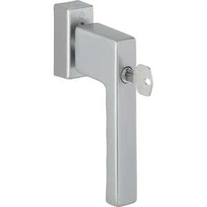 HOPPE Fenstergriff TOULON Sperrzylinder, VK 32-42 mm, Aluminium edelstahlfarbig