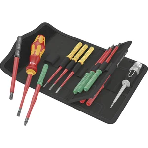 WERA VDE-Wechselklingen-Satz KK 16 extraslim 1 PH/PZ/PZS/Torx®/Schlitz 16-teilig
