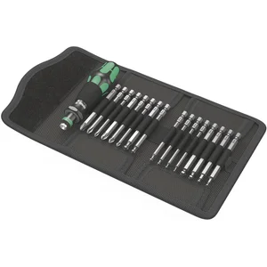 WERA Bit-Satz Kraftform Kompakt 60 KK in Falttasche 17-tlg.
