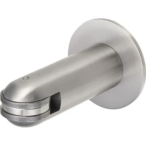 Türfeststeller 1018 mit Magnet, 80 mm, Aluminium silber eloxiert