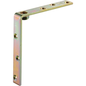 Tragwinkel HELM 394, Loch-ø 5,4 mm, Stahl verzinkt, gelb