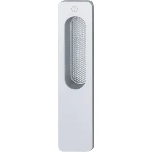 HOPPE Hebeschiebetürmuschel OMEGA außen eckig, Aluminium silber eloxiert