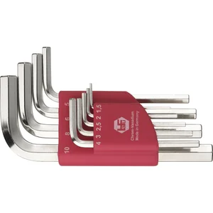 HAFU Sechskant Stiftschlüssel-Satz ISO2936 Gr. 1,5-10 mm 9-tlg.