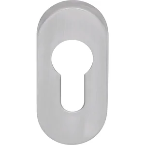 OGRO Rosette PREMIUM 6679 - PZ, 31 x 69 x 9 mm, Aluminium silber elox