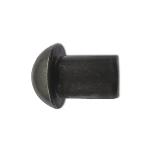 Hammerkopfniete / Halbrundniete DIN124 12x16 Stahl blank