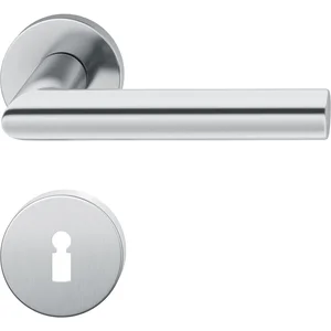 FSB Drückergarnitur 12 1076 ASL auf Rosette BB, Edelstahl matt