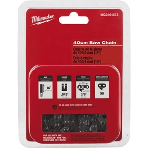 MILWAUKEE Sägekette 3/8" 40 cm