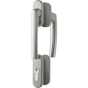 ROTO Balkontürgriffgarnitur ROTOLINE niedrig, Aluminium titan eloxiert